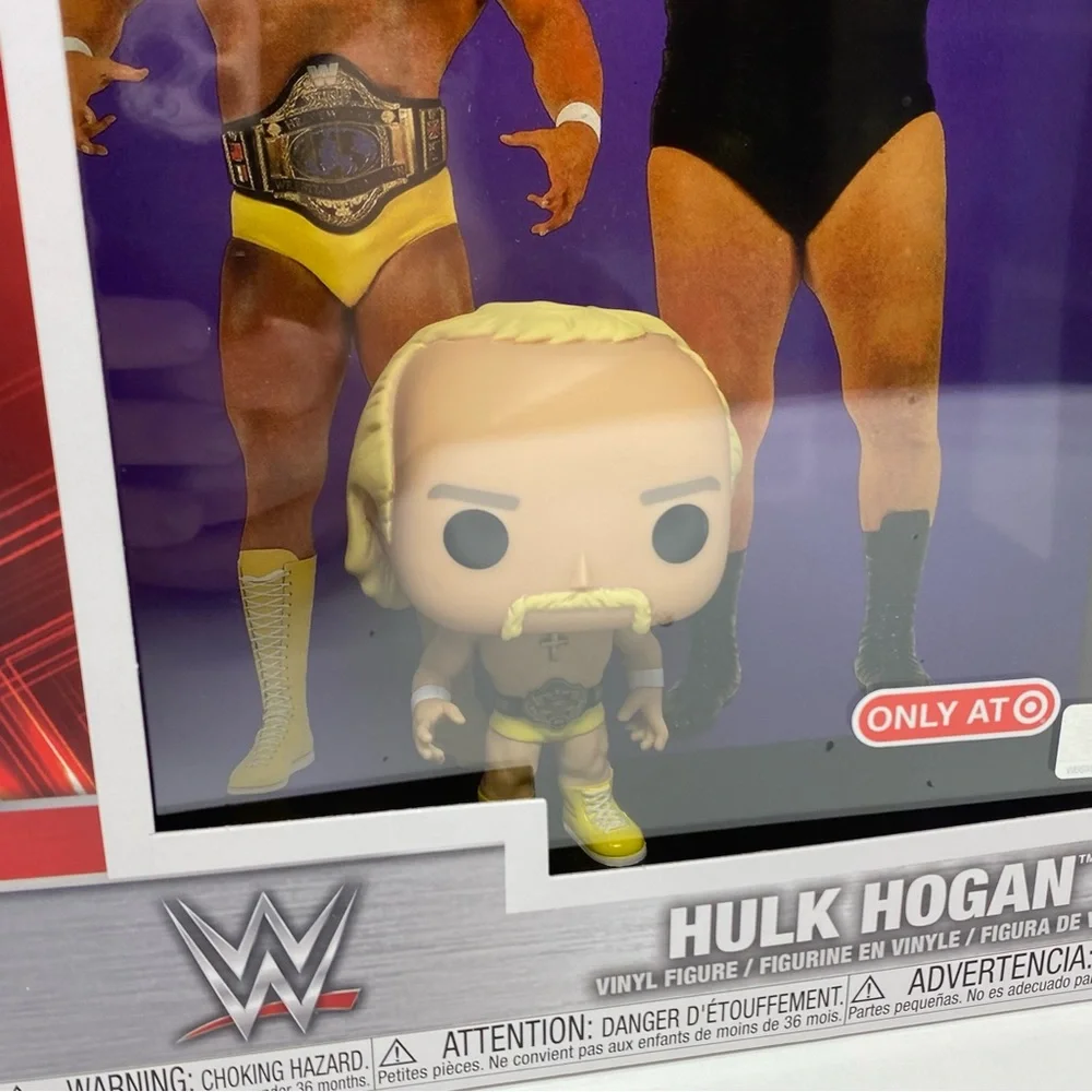 Funko Pop! Slam Cover with case: WWE - Hulk Hogan #4 NEW‎